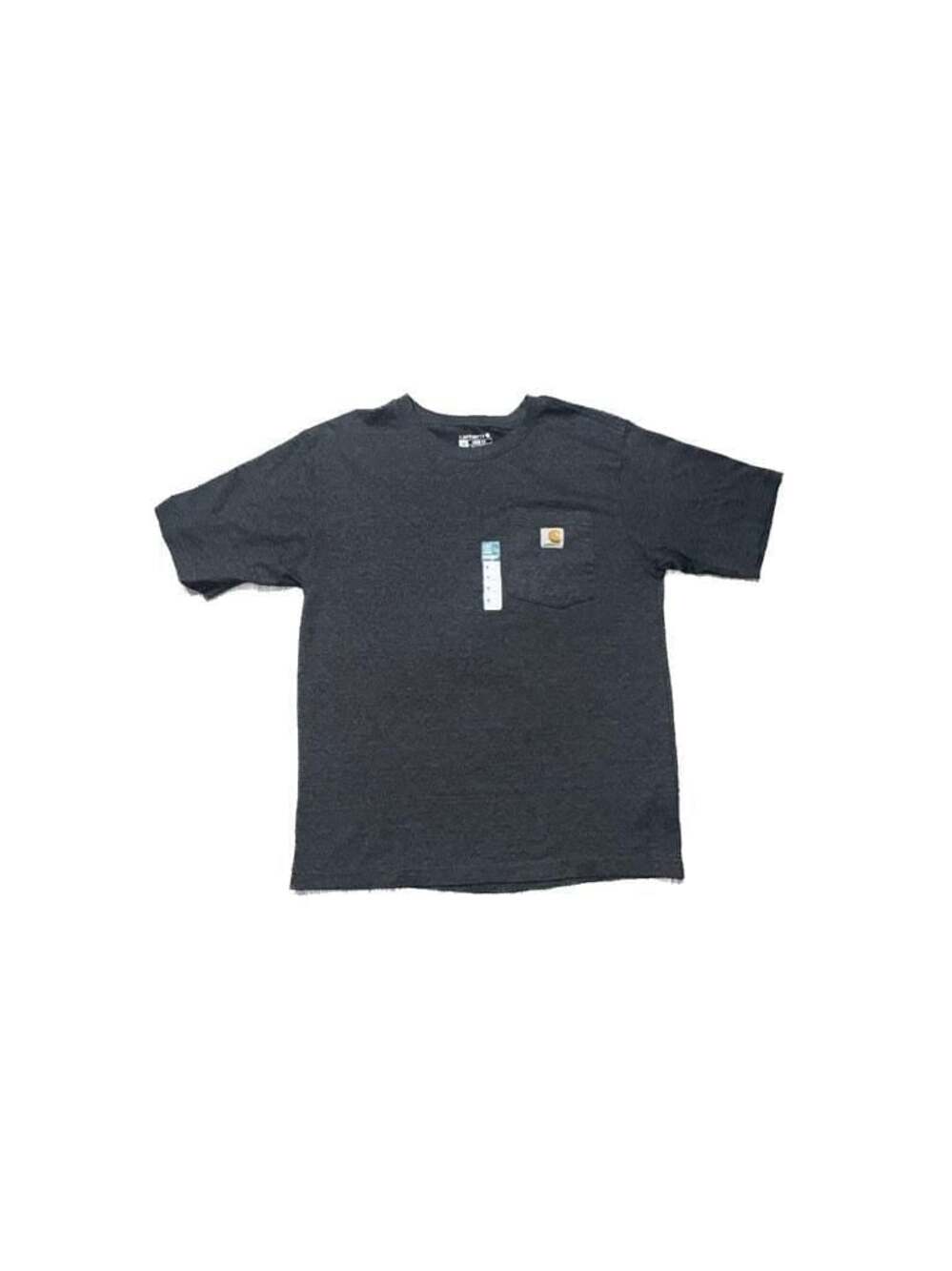 Carhartt CTK87/CTTK87 Mens Carbon Grey Workwear Short Sleeve T-Shirt w/ Pocket